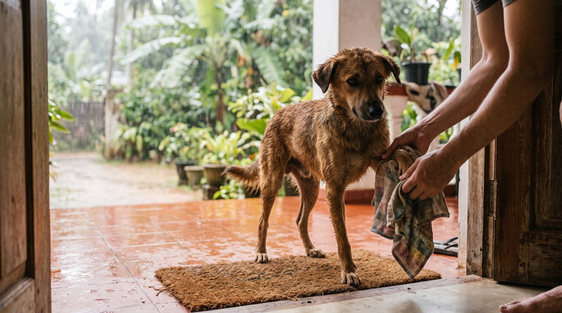 A Monsoon Care Routine for Paws, Ears and Coat