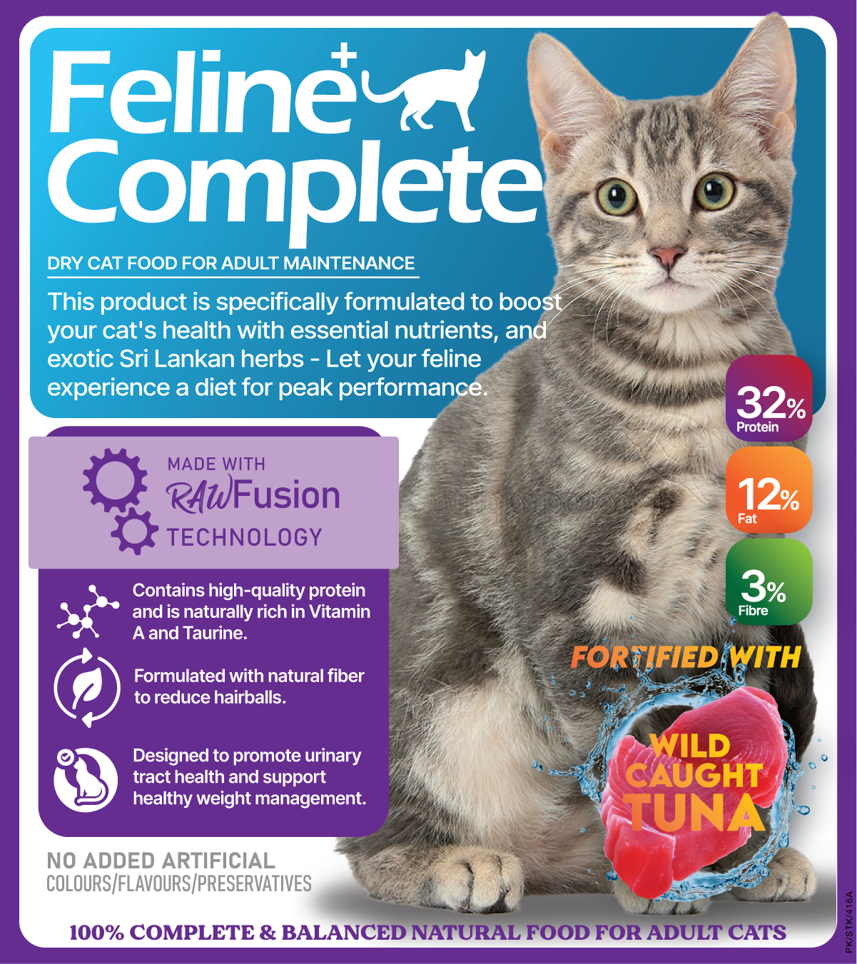 Canine Plus+® For Cats - Feline Complete [380g/1kg]